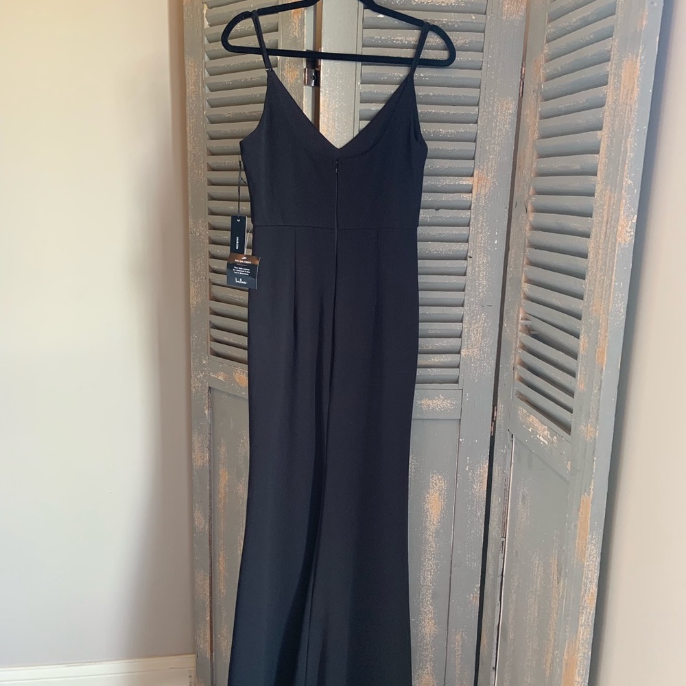 NWT Lulus Black maxi dress